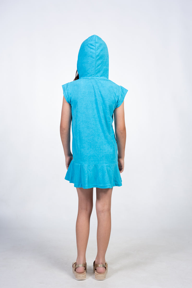 Terry hoodie dress