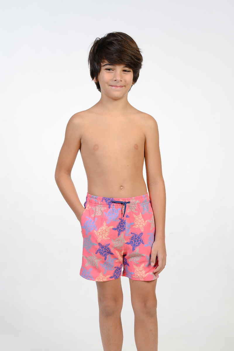 Boys Printed Swim Shorts