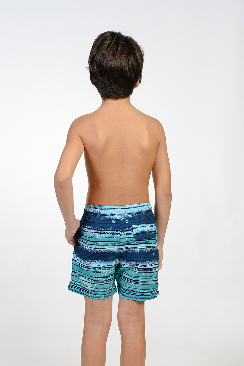 Boys Printed Swim Shorts