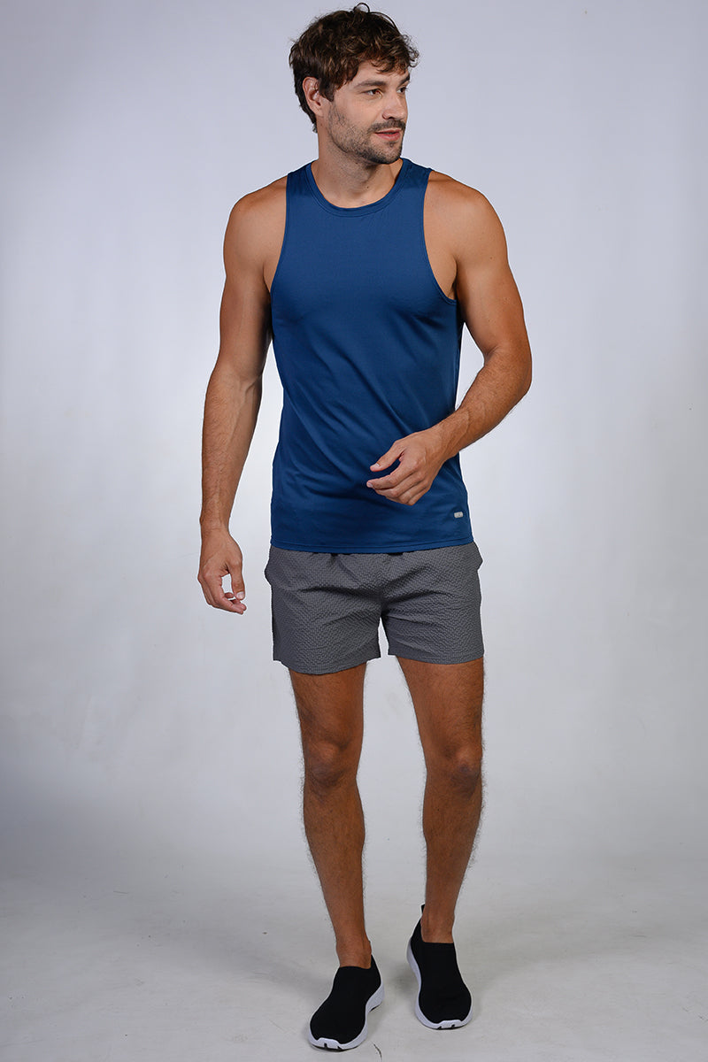 Men's navy tank shirt