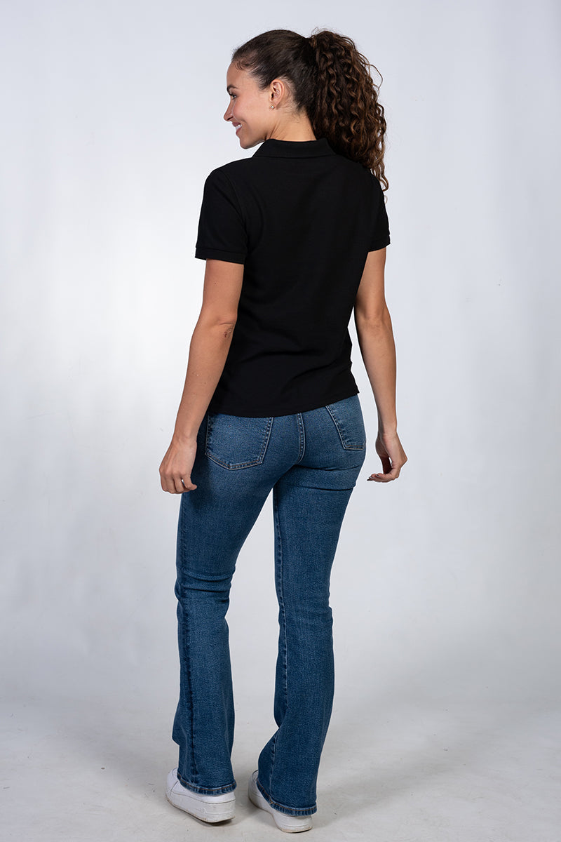 Short sleeve polos for women
