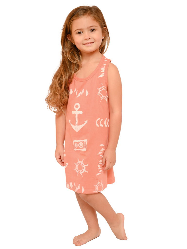 T-back tank jersey dress for girls INGEAR T-back tank jersey dress for girls INGEAR