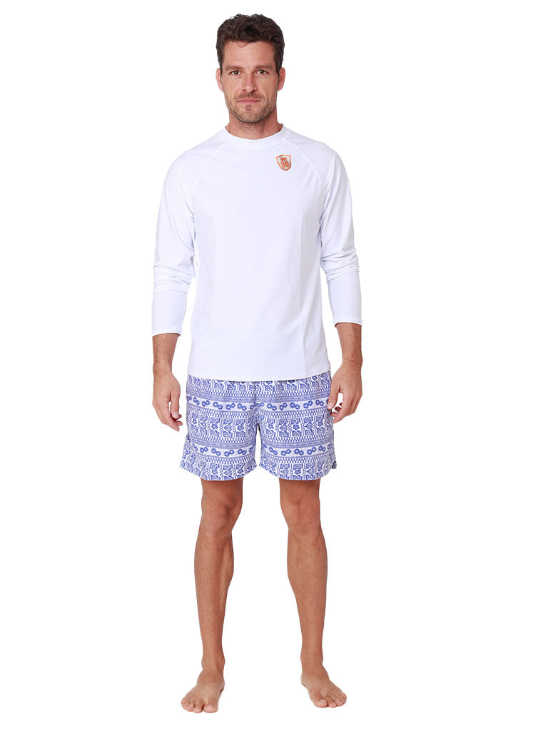 Mens Long sleeve rash guard