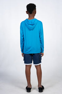 Boys color hoodies