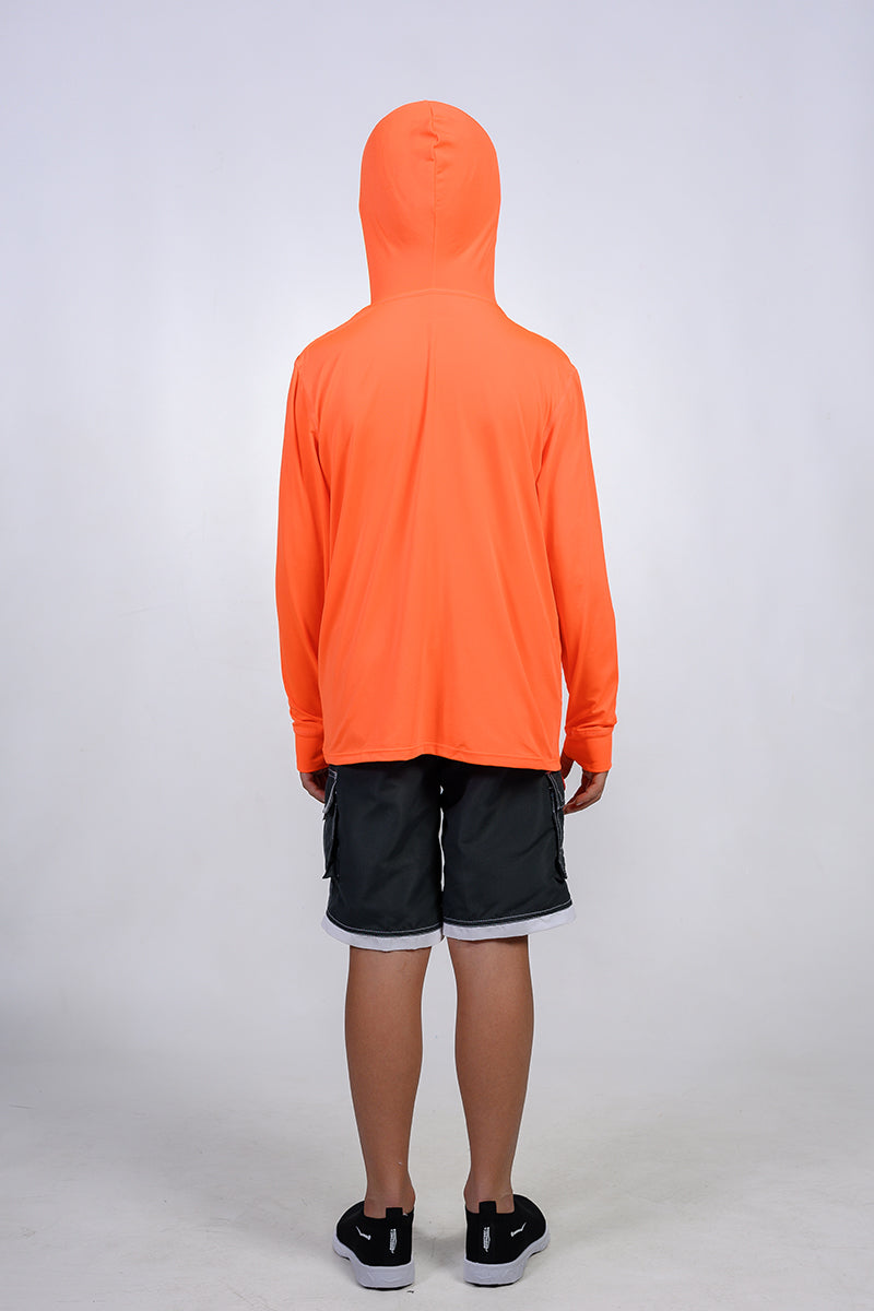 Boys color hoodies