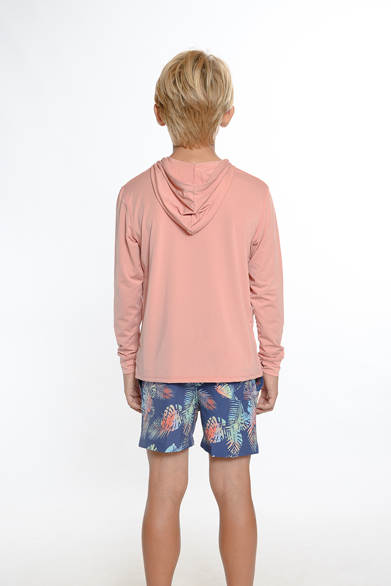 Loose fitting crew neck sun shirt