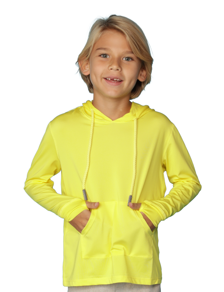 Yellow hoodie for boys