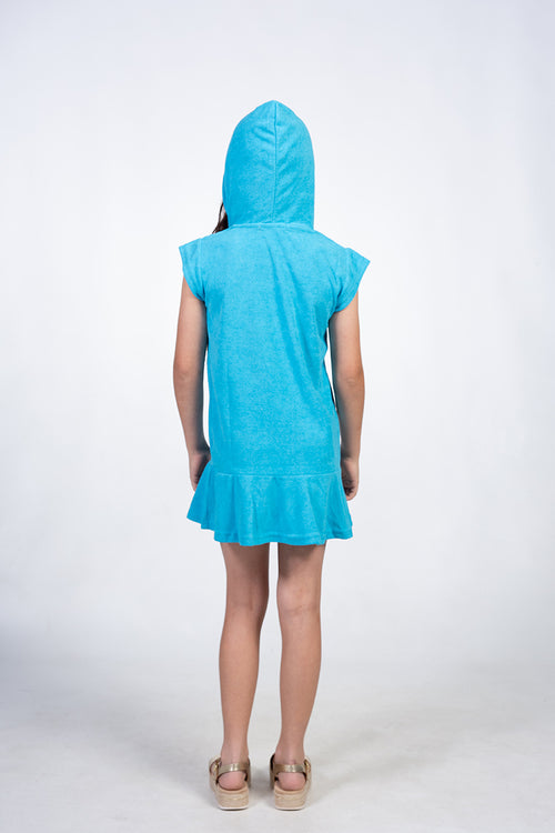 Terry hoodie dress