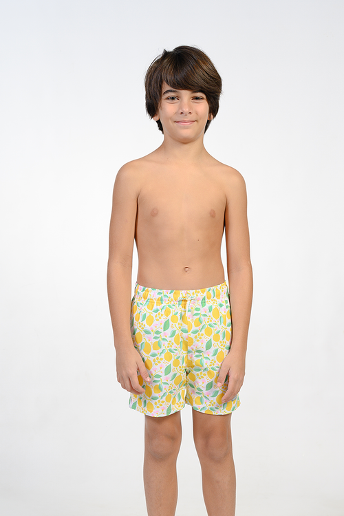 Boys Printed Swim Shorts
