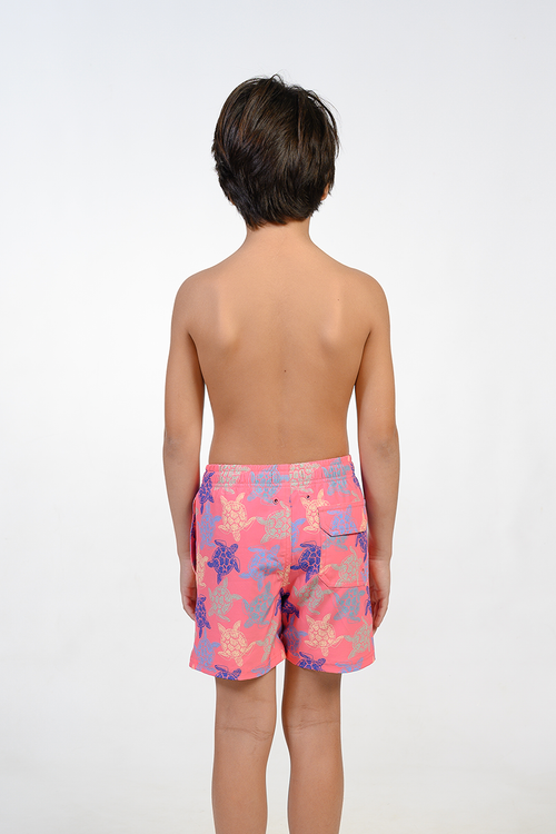 Boys Printed Swim Shorts