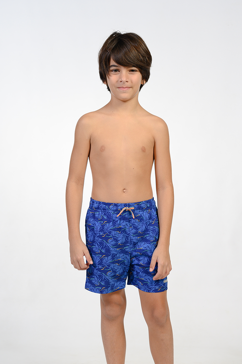 Boys Printed Swim Shorts