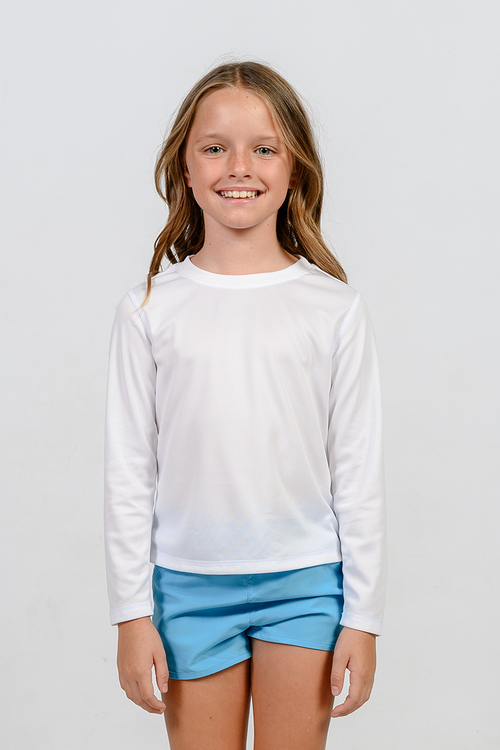 Birdseye crew neck shirt