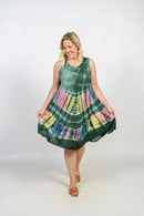 Tie Dye Umbrella Dress