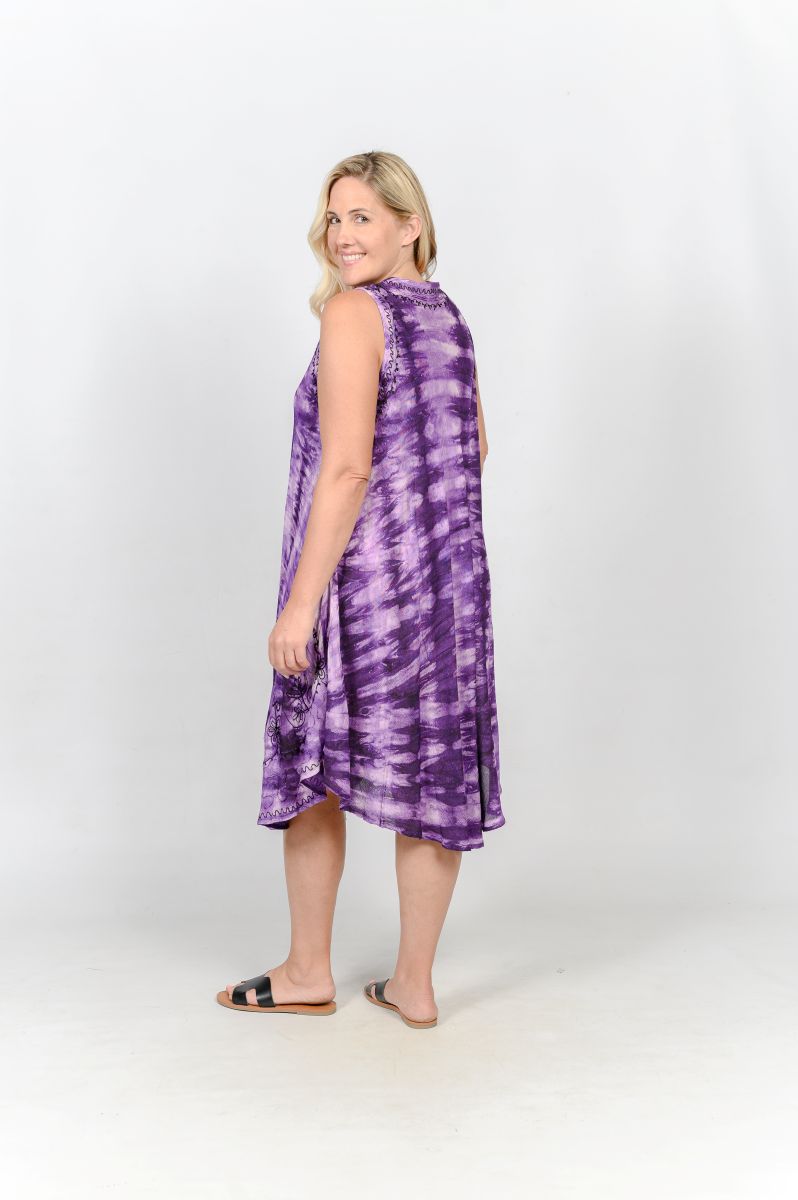 Tie Dye Umbrella Dress