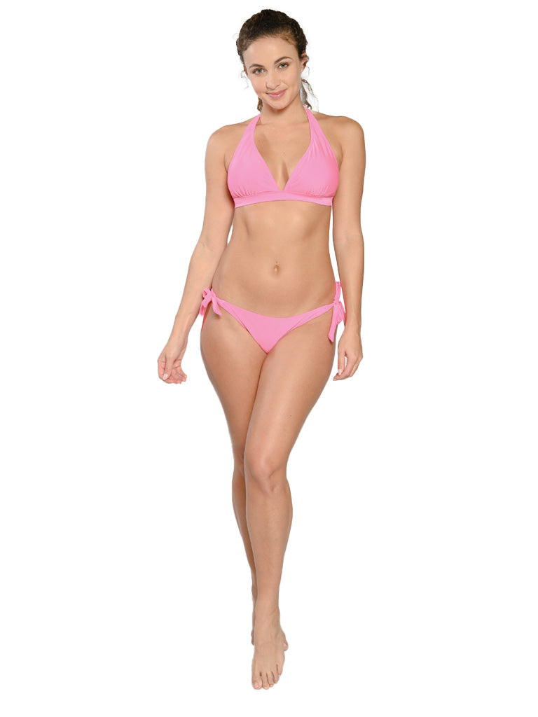 Bubble gum pink bikini