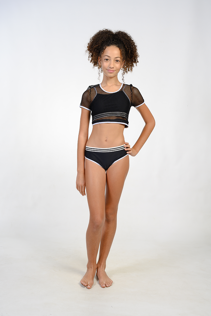 Sporty Mesh set ensemble for teen girls