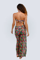 Micromesh printed pull-on pants