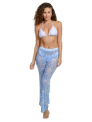 Micromesh printed pull-on pants