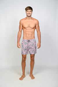 Swim shorts with inside boxer