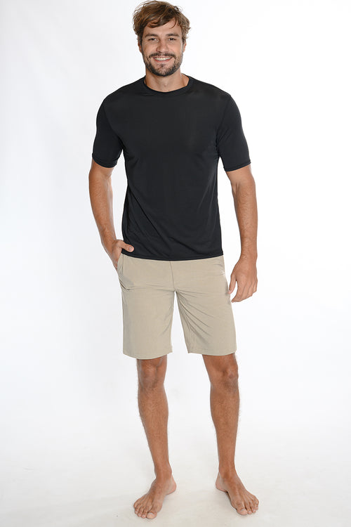 Men's short sleeve crew neck shirt