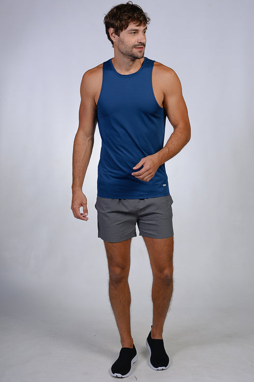 Men's navy tank shirt