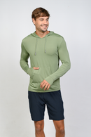 Men's solid color hoodies