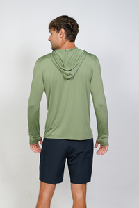 Men's solid color hoodies