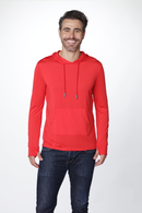 Men's solid color hoodies