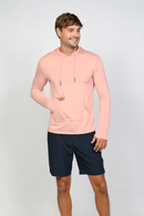 Men's solid color hoodies