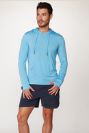 Men's solid color hoodies