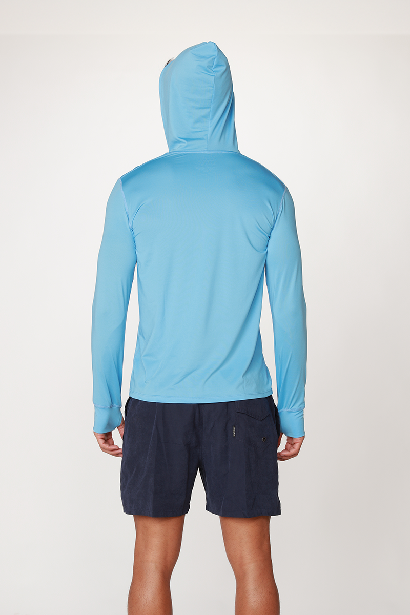 Men's solid color hoodies