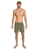 Men's Swim Shorts in lively tropical print