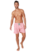 Men's Swim Shorts in lively tropical print