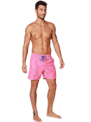 Men's Swim Shorts in lively tropical print