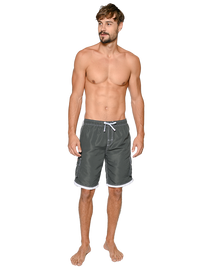 Men's Elasticized Board Shorts in bright solid colors