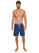 Men's Elasticized Board Shorts in bright solid colors