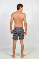 Swim shorts with inside boxer