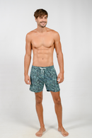 Swim shorts with inside boxer