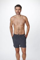 Swim shorts with inside boxer