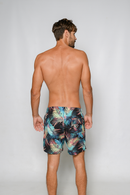 Swim shorts with inside boxer