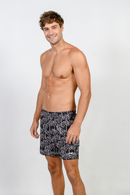 Swim shorts with inside boxer