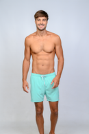 Swim shorts with inside boxer