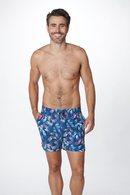 Swim shorts with inside boxer