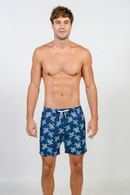 Swim shorts with inside boxer