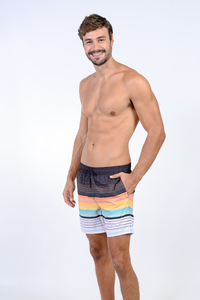 Men's 4-way stretch shorts with full boxer lining inside