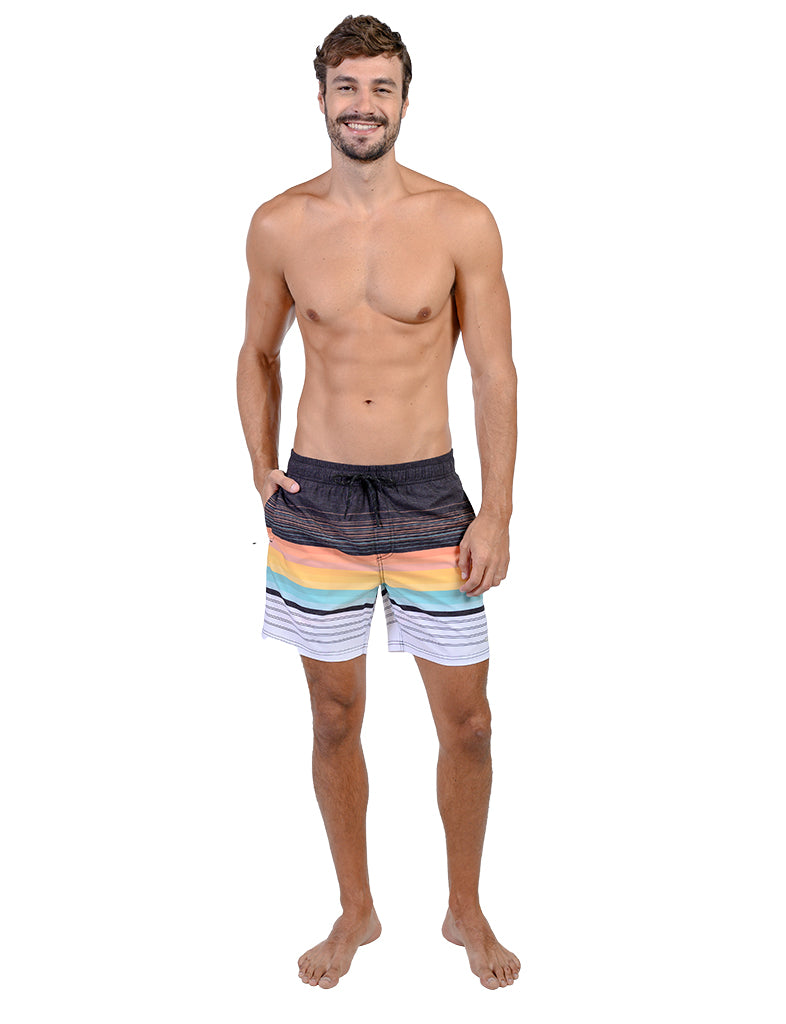 Men's 4-way stretch shorts with full boxer lining inside