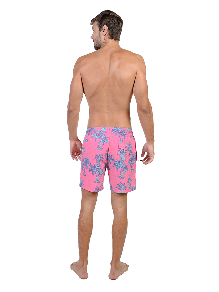 Men's 4-way stretch shorts with full boxer lining inside