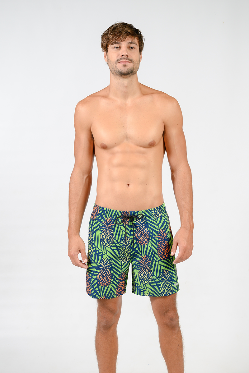 Men's 4-way stretch shorts with full boxer lining inside