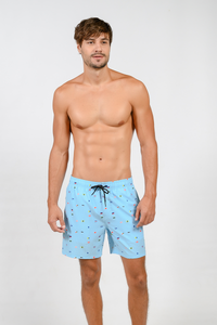 Men's 4-way stretch shorts with full boxer lining inside