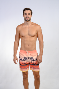 Elastic Men's short with  6" inseam